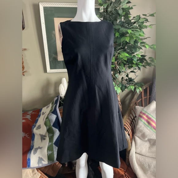 SPANX Black Sleeveless Mini A-Line Dress - Picture 5 of 6